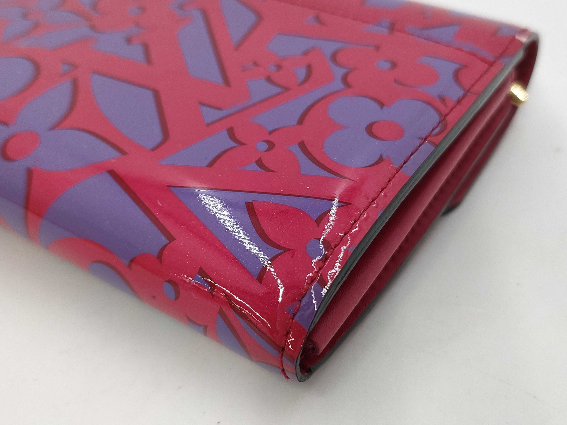 LOUIS VUITTON Vernis Suite M90127 Long Wallet 250709B8174 Wallet
