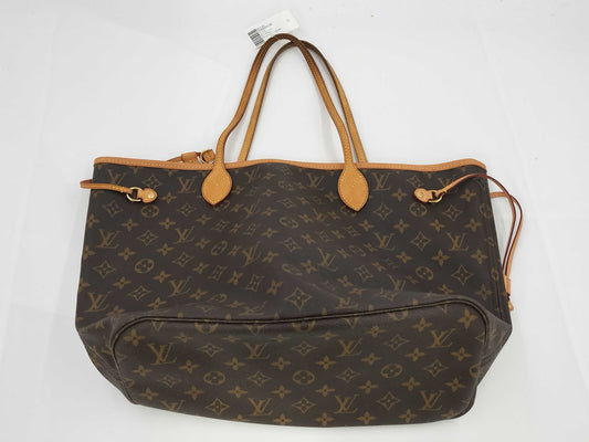 LOUIS VUITTON Monogram M40156 Neverfull MM Old Model Tote Bag