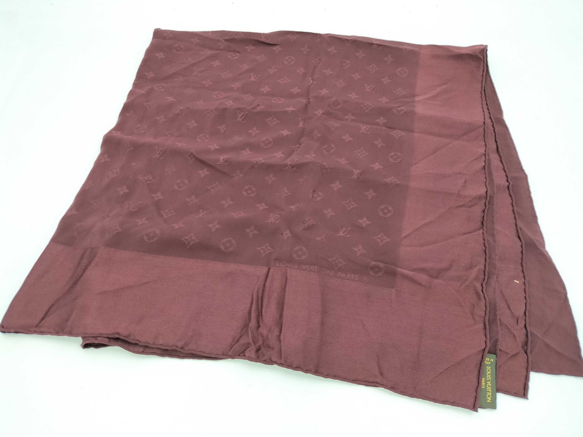 LOUIS VUITTON Monogram Scarf Scarf