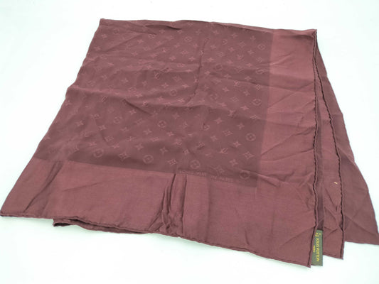 LOUIS VUITTON Monogram Scarf Scarf