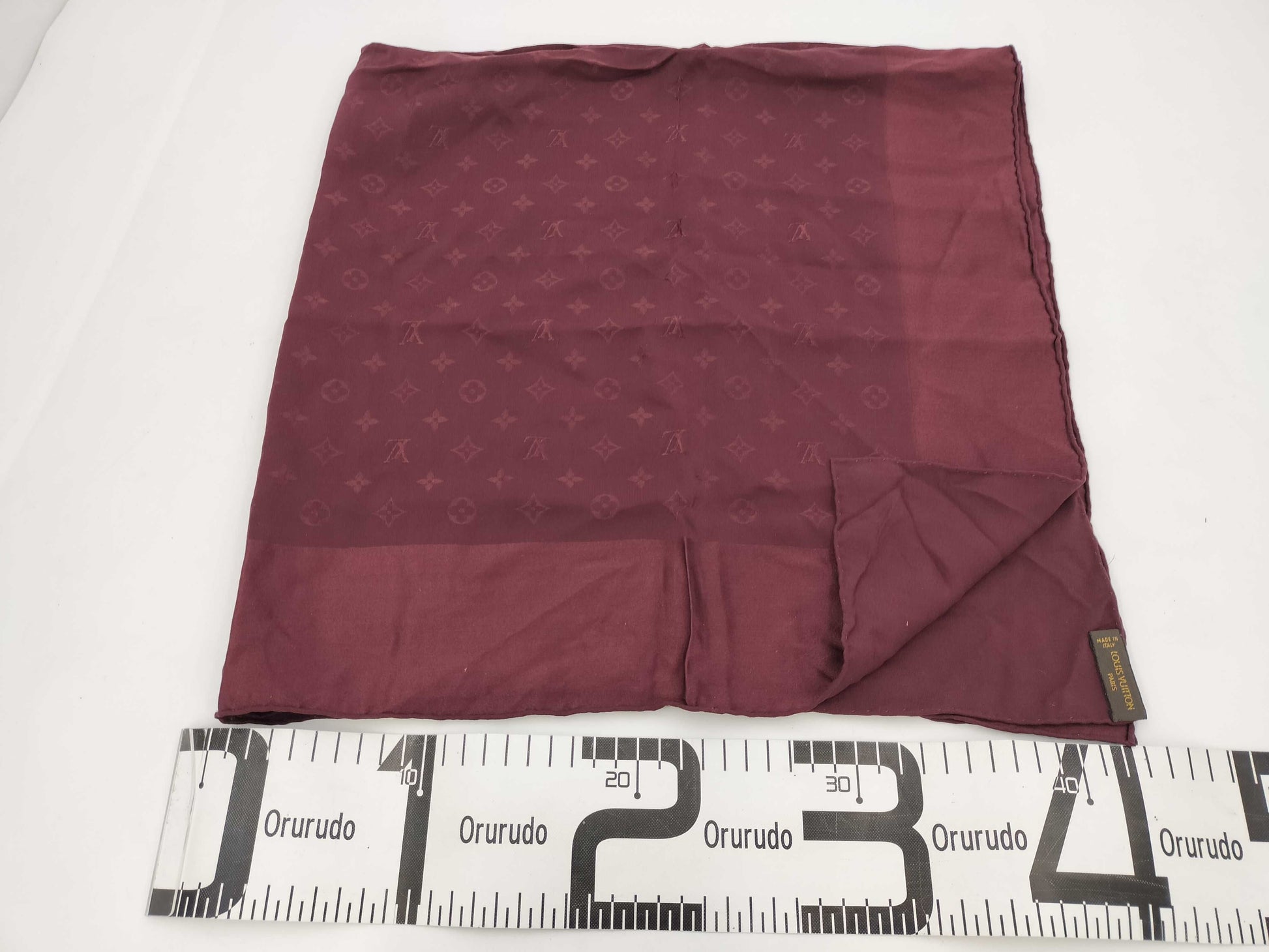 LOUIS VUITTON Monogram Scarf Scarf