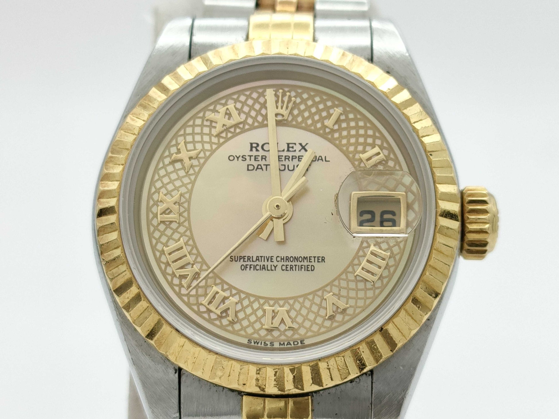 ROLEX 79173NRD A562302 Shell Dial Women's Watch