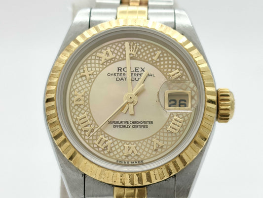 ROLEX 79173NRD A562302 Shell Dial Women's Watch