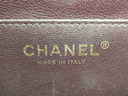 CHANEL Lambskin Matelasse Chain Shoulder Bag No. 18