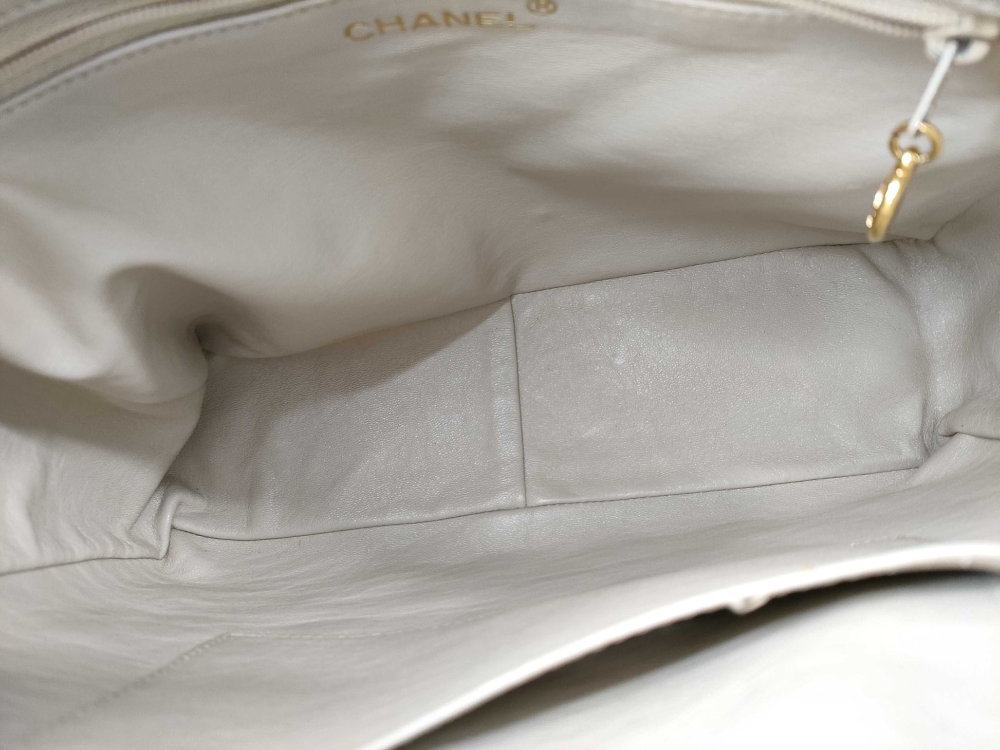 CHANEL Caviar Skin Turnlock Tote with G/Seal Shoulder Bag