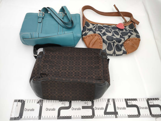COACH Signature 3-Piece Bag