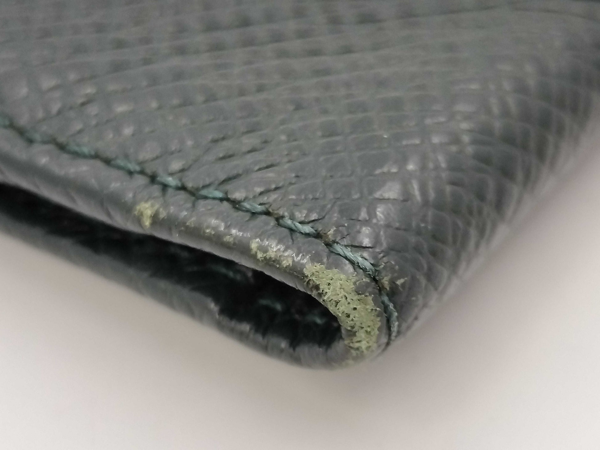 LOUIS VUITTON Taiga Long Wallet Green
