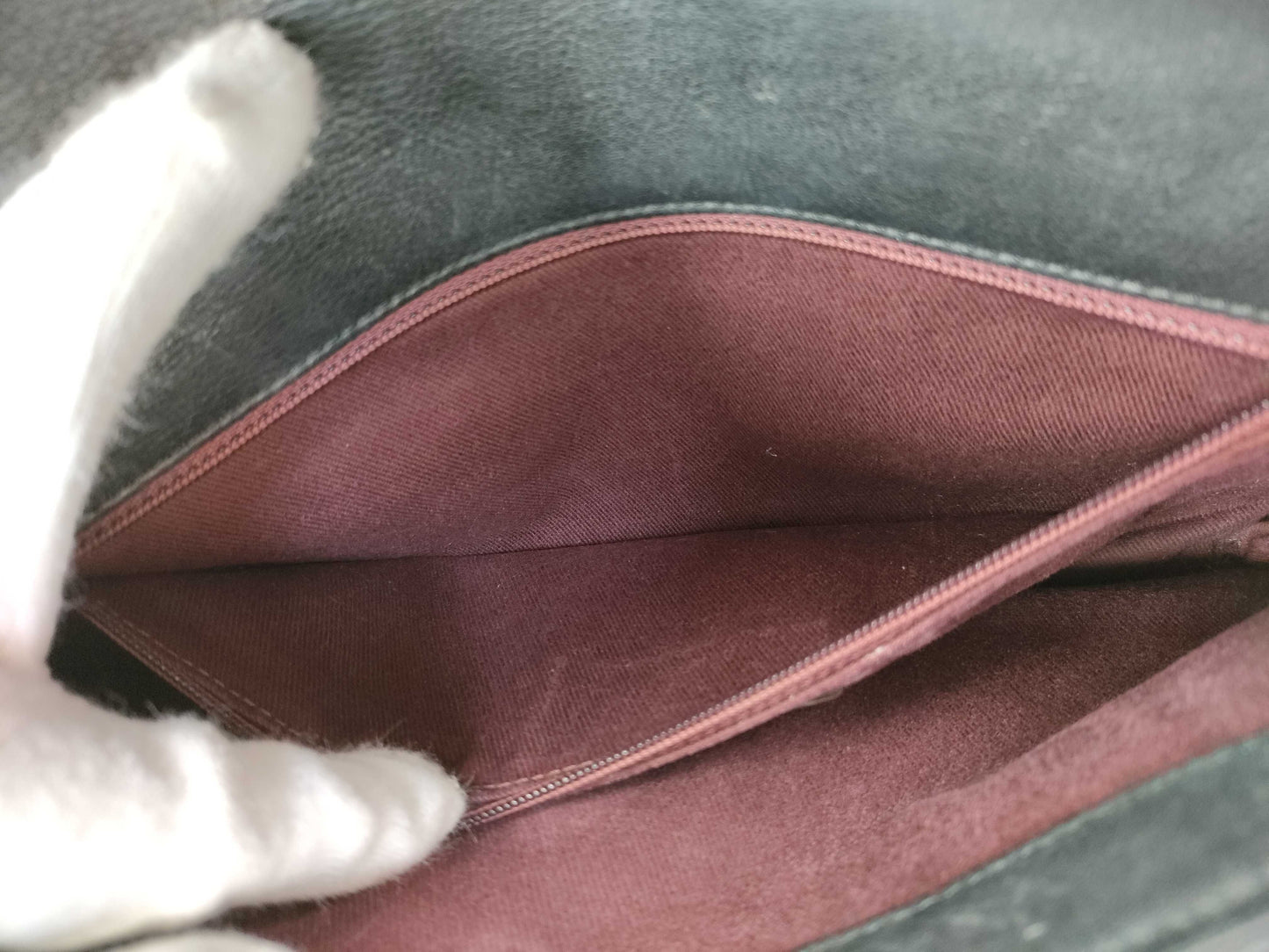 CHANEL [With sticker] No. 19 Calfskin Wild Stitch Matelasse Shoulder Bag