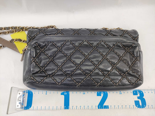 CHANEL [With sticker] No. 19 Calfskin Wild Stitch Matelasse Shoulder Bag
