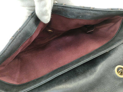 CHANEL [With sticker] No. 19 Calfskin Wild Stitch Matelasse Shoulder Bag
