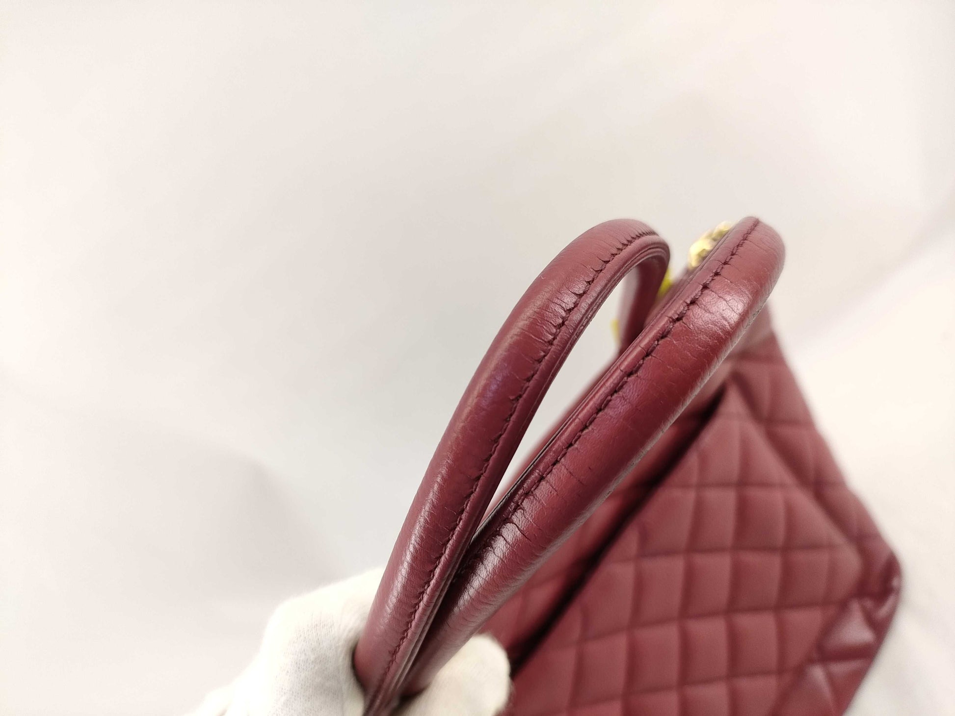 CHANEL [With sticker] No. 6 Caviar Skin Reproduction Tote Bag