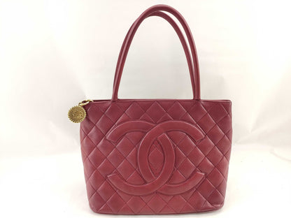CHANEL [With sticker] No. 6 Caviar Skin Reproduction Tote Bag