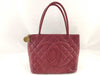 CHANEL [With sticker] No. 6 Caviar Skin Reproduction Tote Bag
