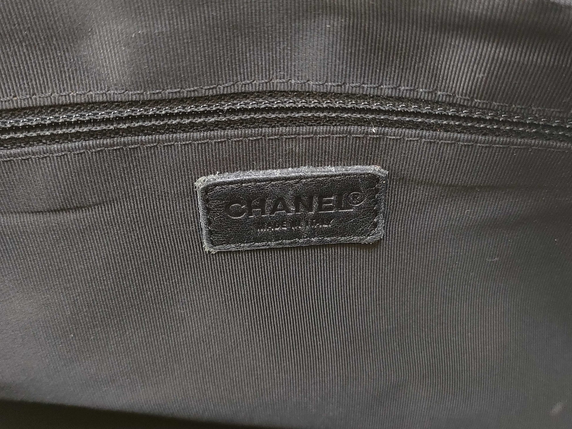 CHANEL [With sticker] No. 6 Wild Stitch Boston Bag Tote Bag
