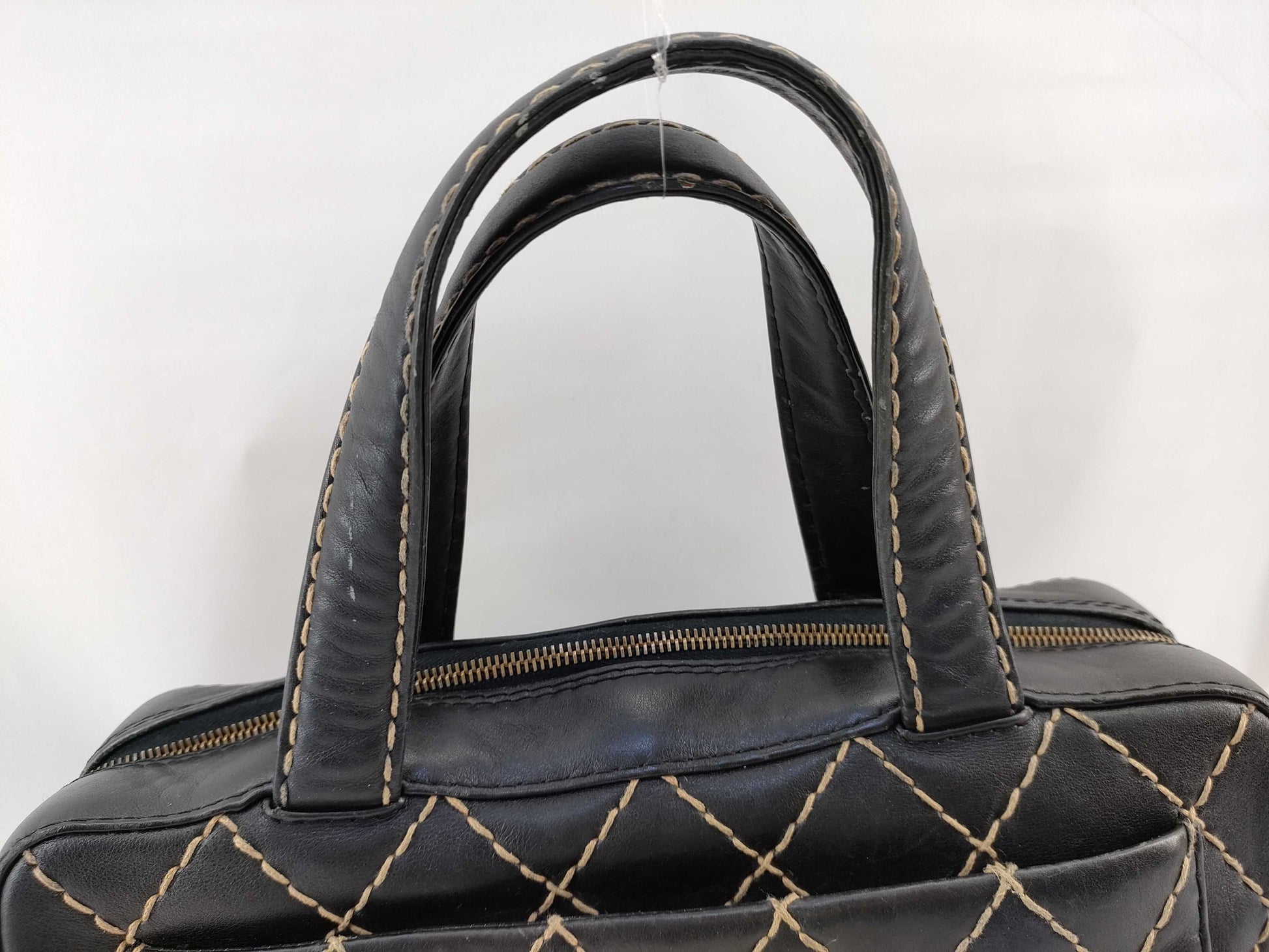 CHANEL [With sticker] No. 6 Wild Stitch Boston Bag Tote Bag