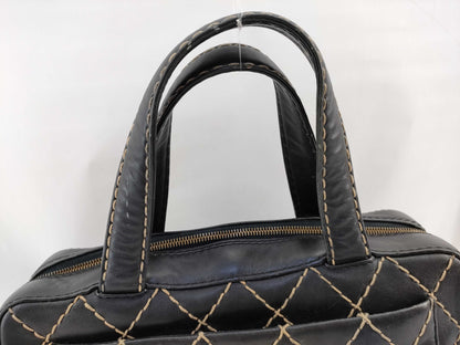 CHANEL [With sticker] No. 6 Wild Stitch Boston Bag Tote Bag