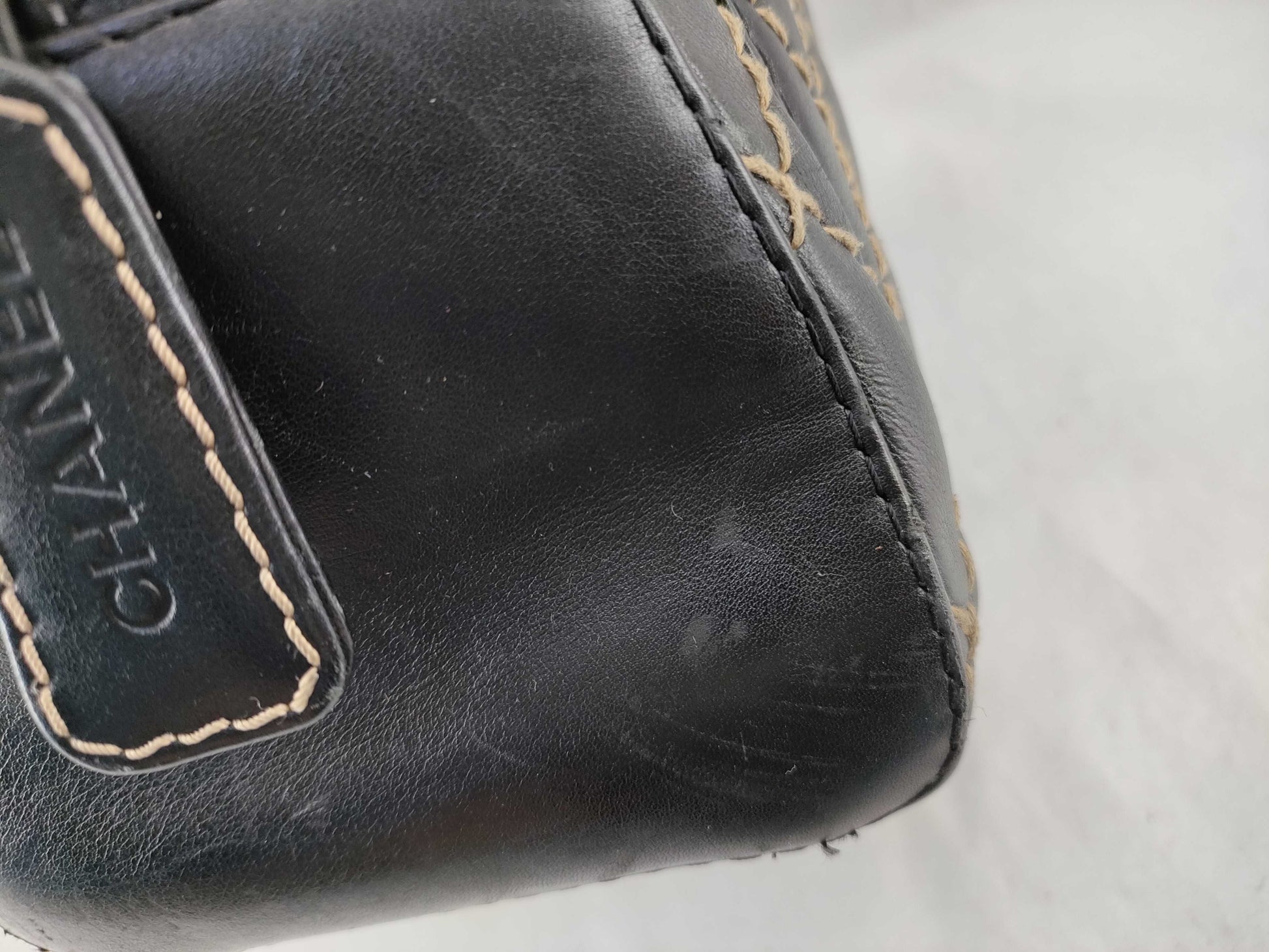 CHANEL [With sticker] No. 6 Wild Stitch Boston Bag Tote Bag