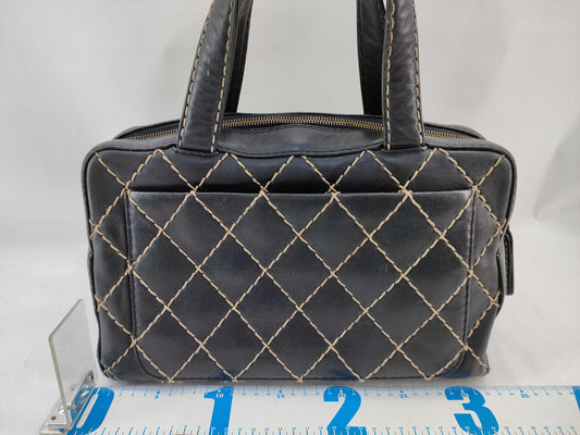 CHANEL [With sticker] No. 6 Wild Stitch Boston Bag Tote Bag