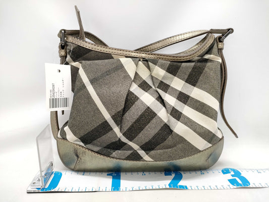 BURBERRY Check Shoulder Bag
