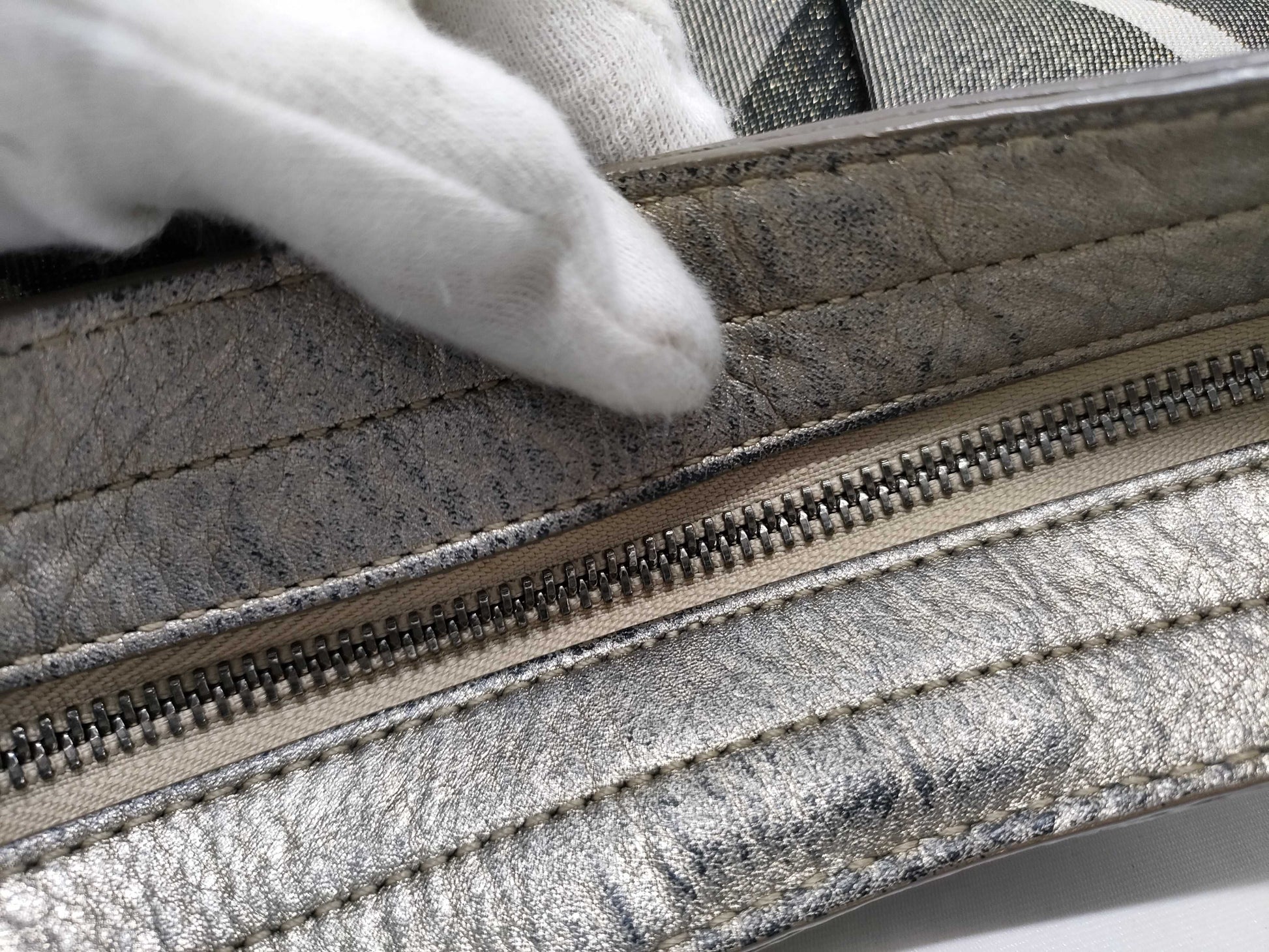 BURBERRY Check Shoulder Bag