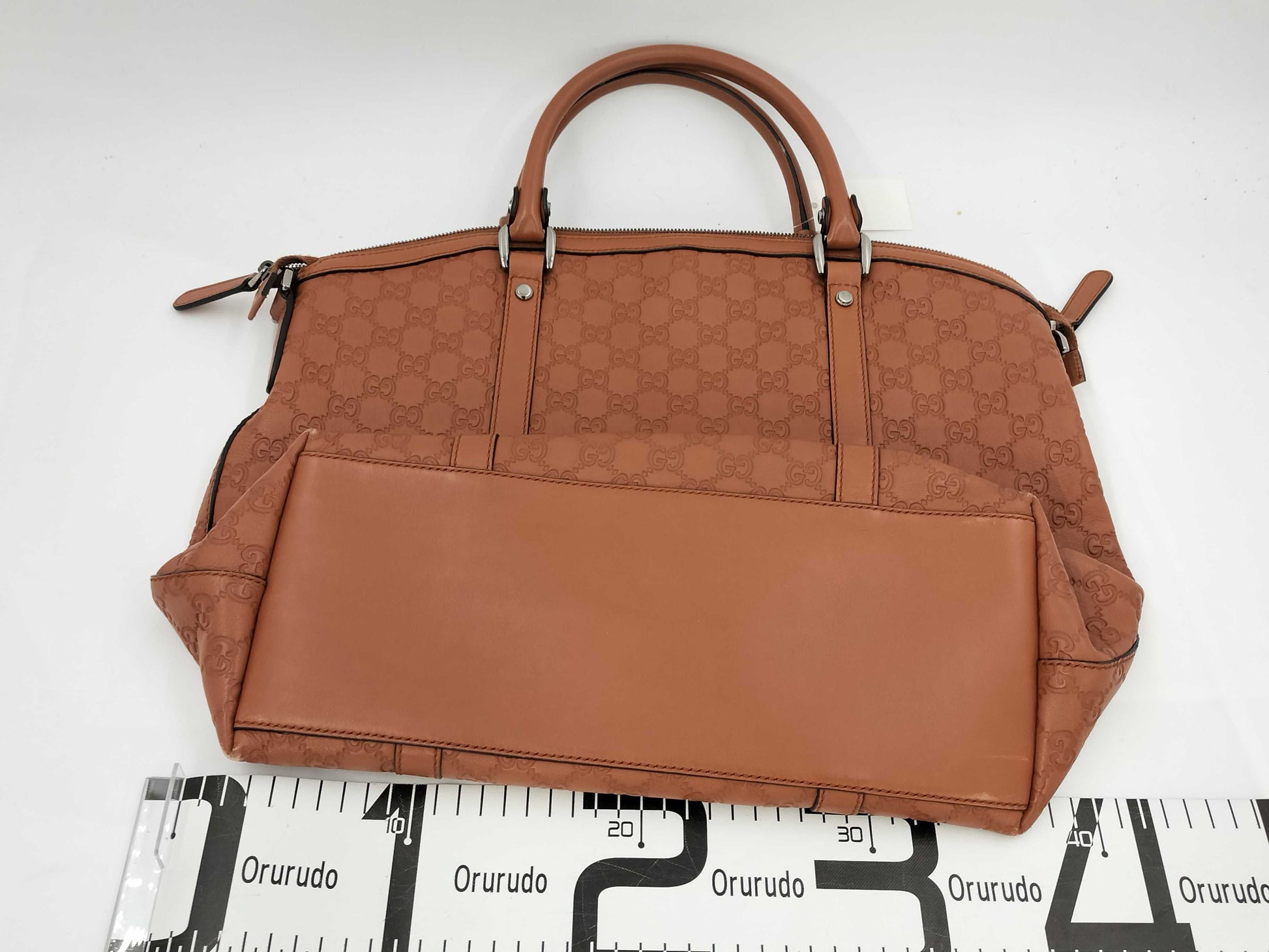 GUCCI Leather 2-Way Handbag Handbag