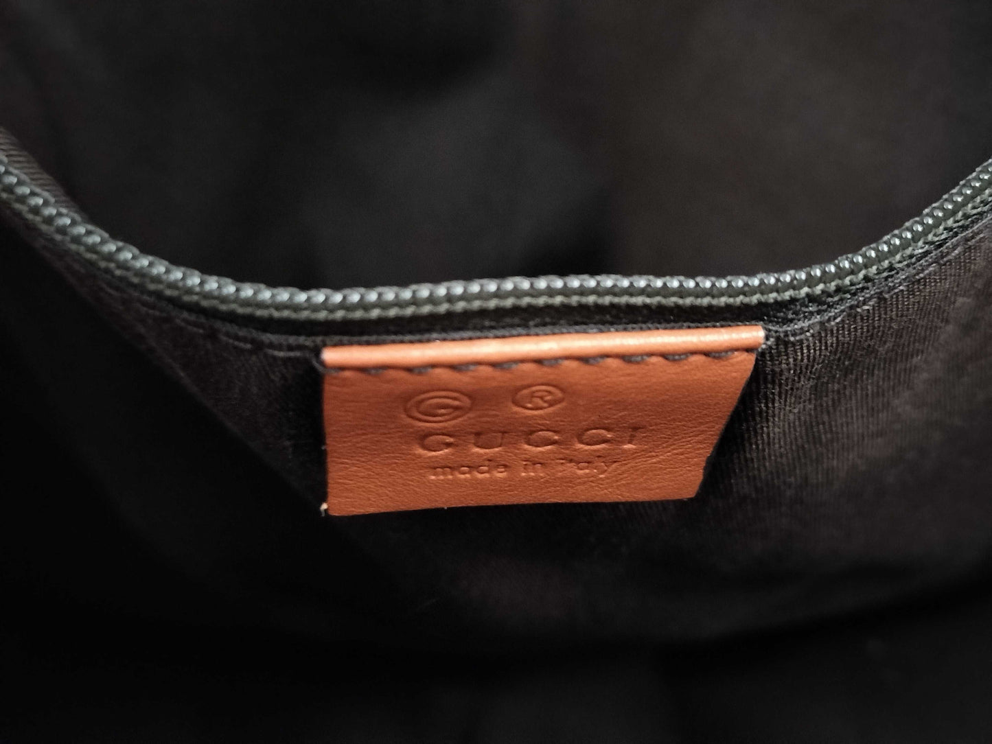 GUCCI Leather 2-Way Handbag Handbag