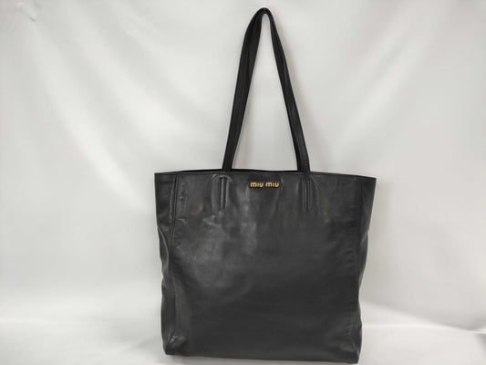 Miu Miu Leather Tote Bag