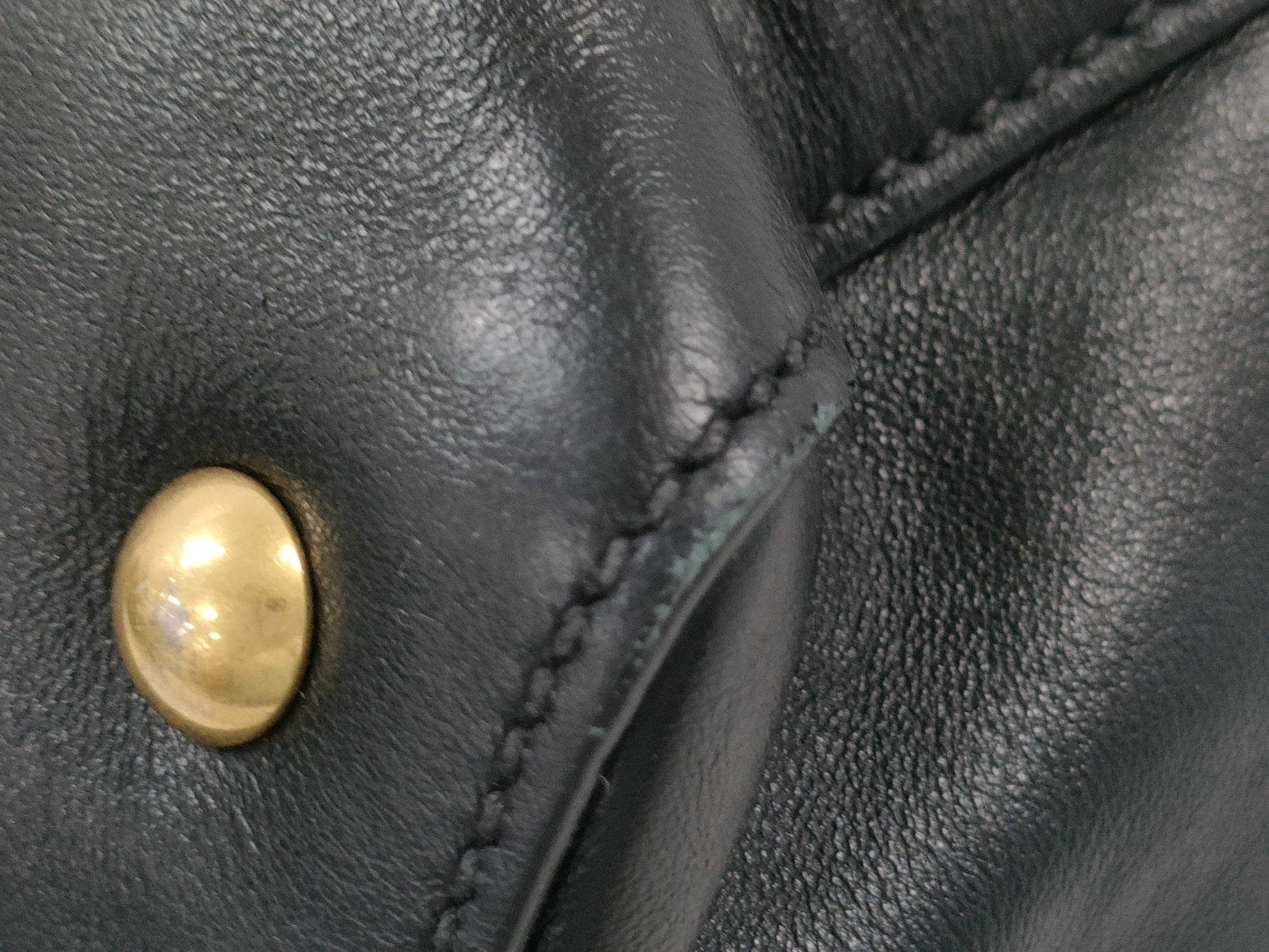Miu Miu Leather Tote Bag