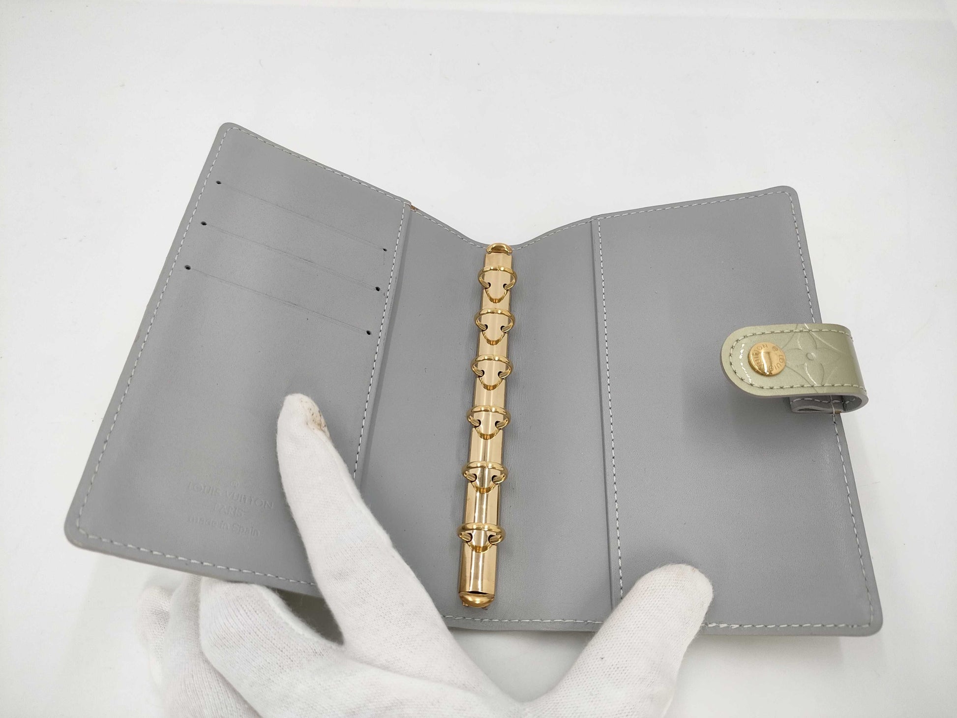 LOUIS VUITTON CA0061 Vernis Agenda PM Notebook Cover