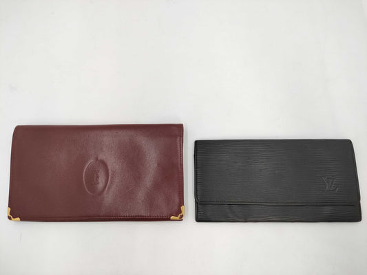 LOUIS VUITTON Epi Cartier Long Wallet *2 Wallet