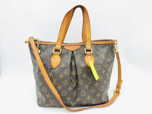 LOUIS VUITTON Monogram M40145 Palermo PM Tote Bag