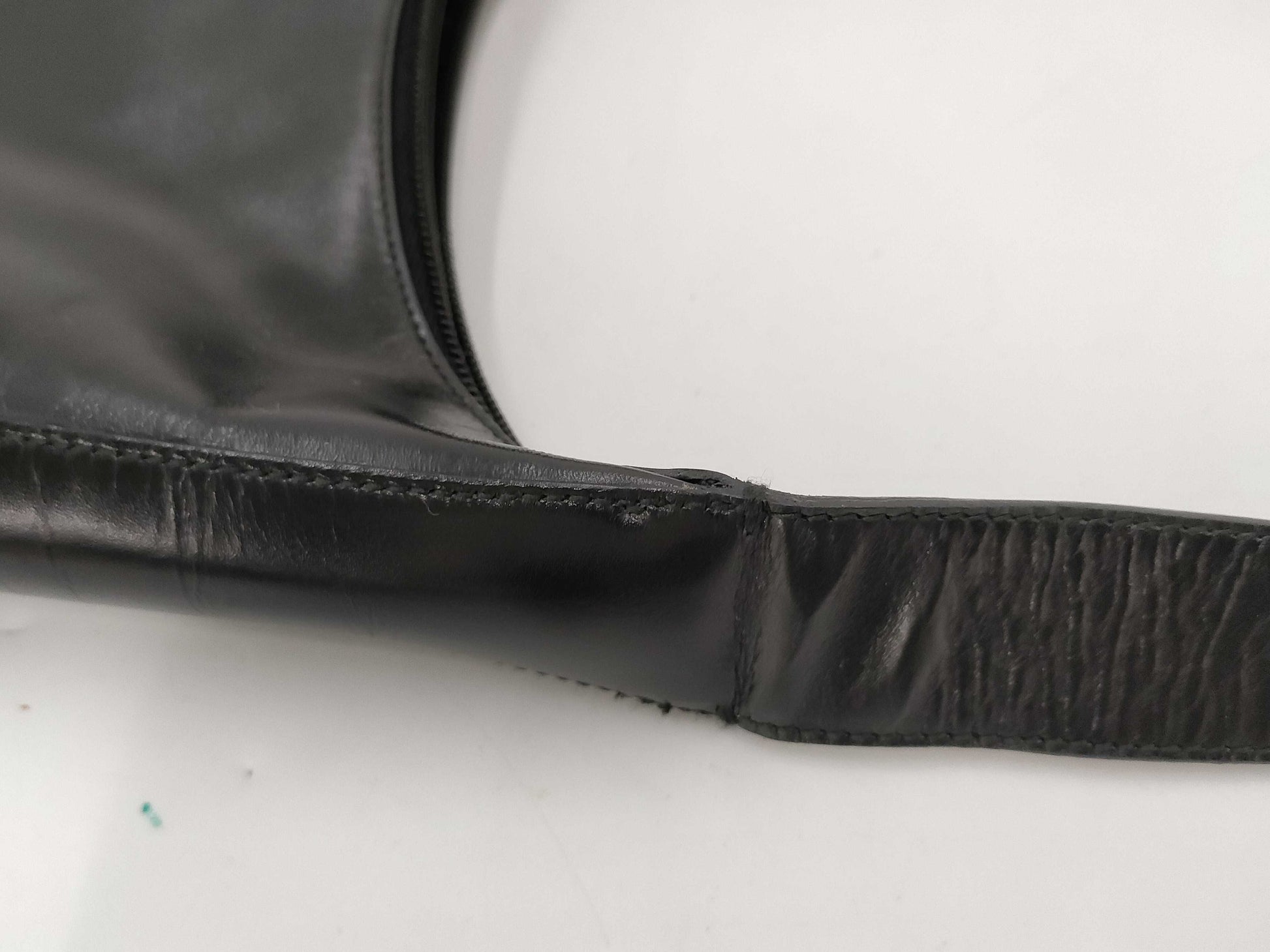 PRADA One-Shoulder Metal Handle Handbag