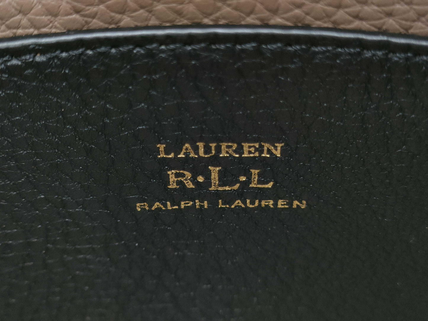 Ralph Lauren Leather Shoulder Bag