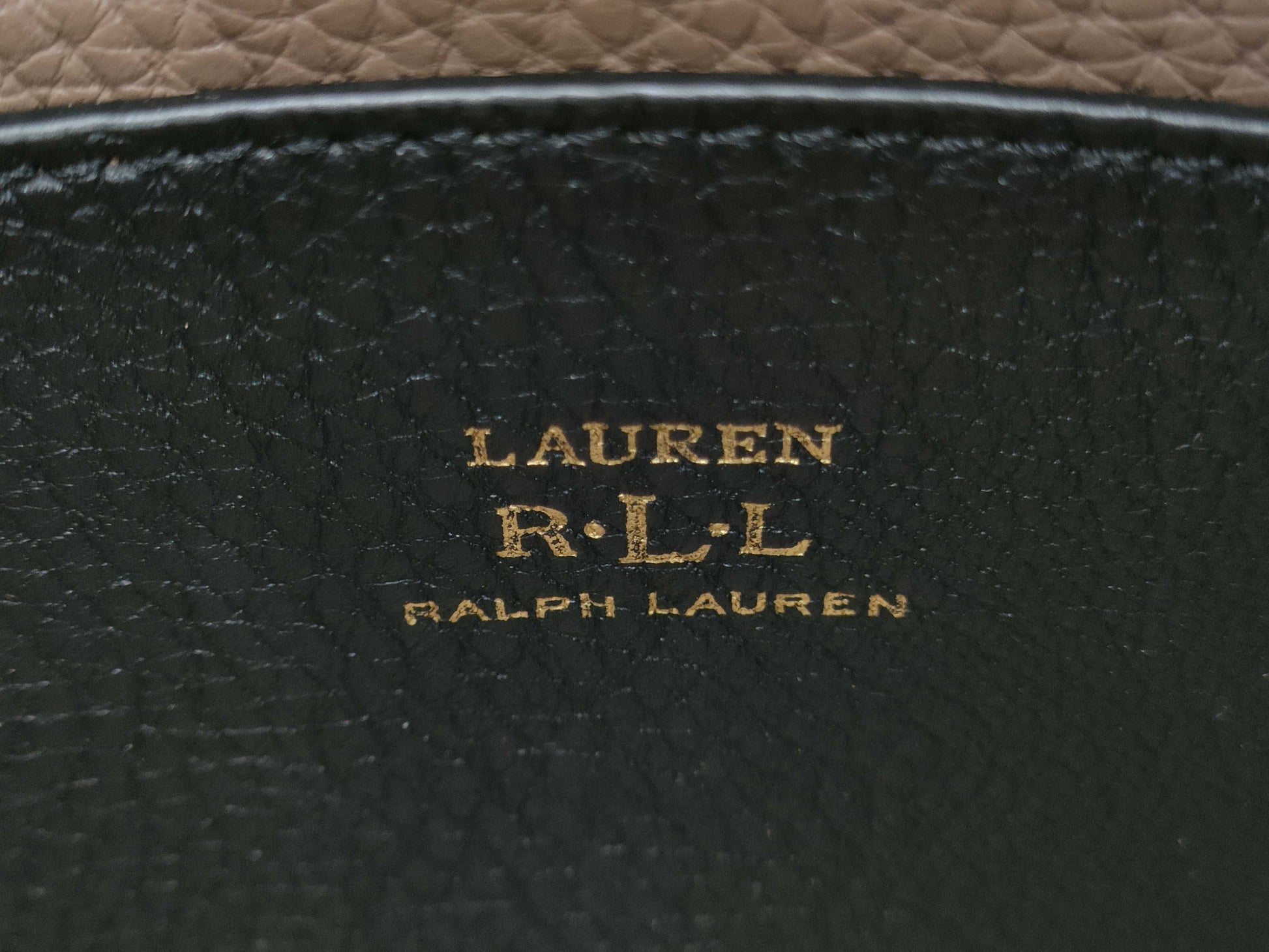 Ralph Lauren Leather Shoulder Bag