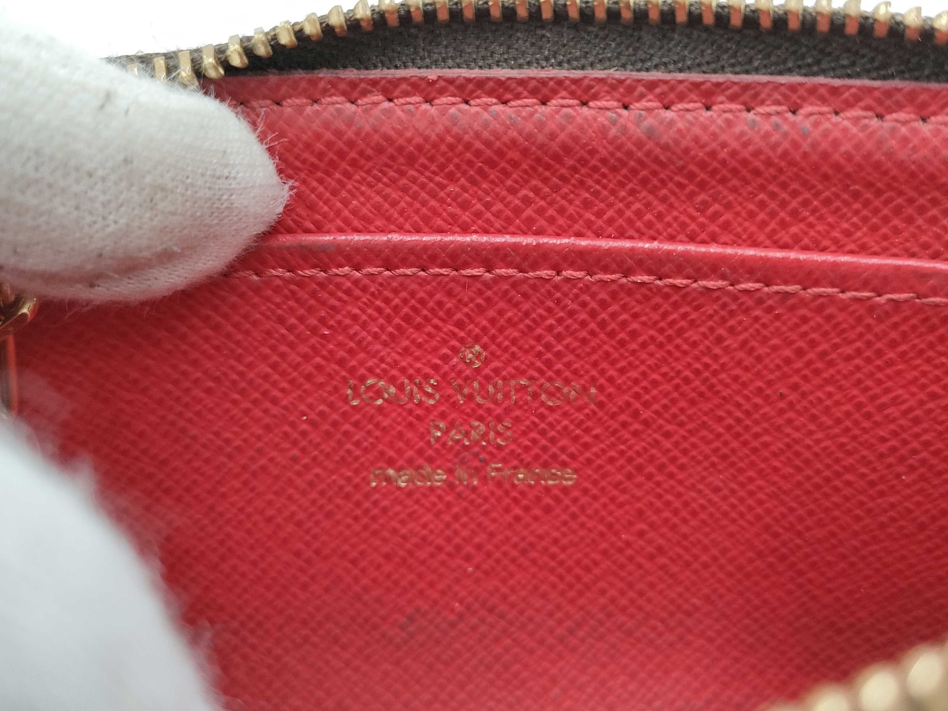 LOUIS VUITTON Damier TRUNKS BACS Pochette Cle Other Accessories