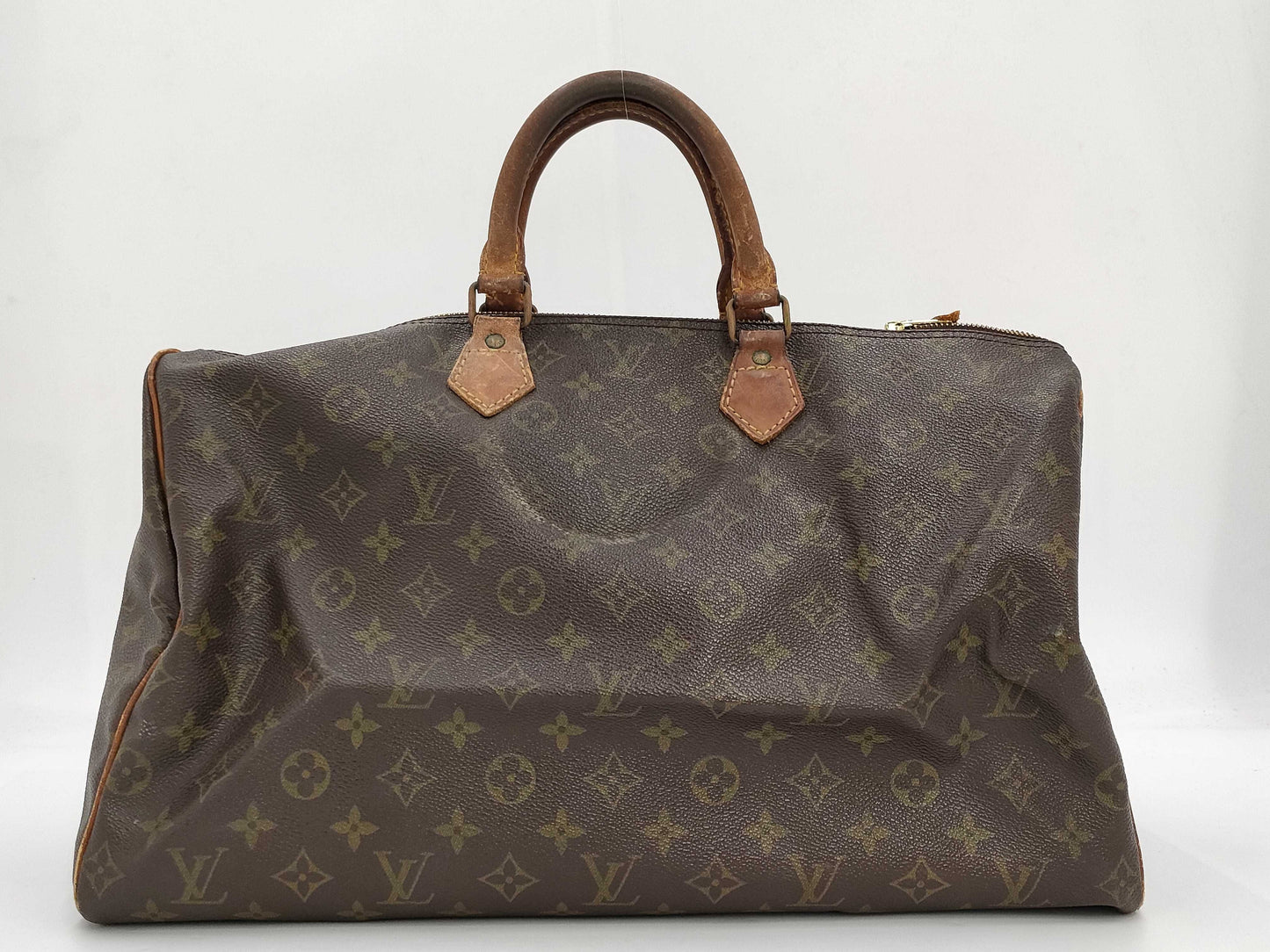 LOUIS VUITTON Monogram Speedy 35 Boston Bag
