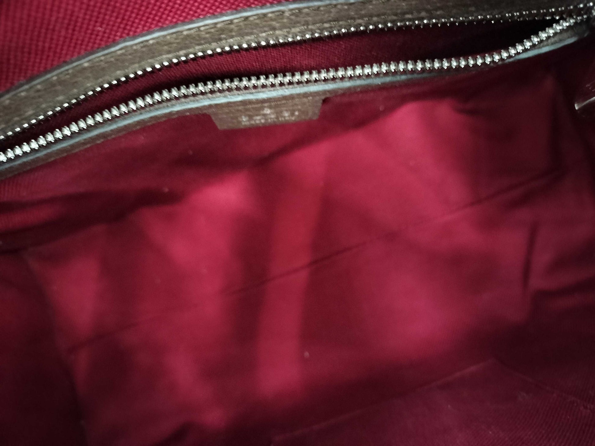 GUCCI GG Supreme GG Tote with Leather Details 643814 Handbag