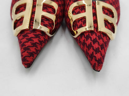 BALENCIAGA logo pumps