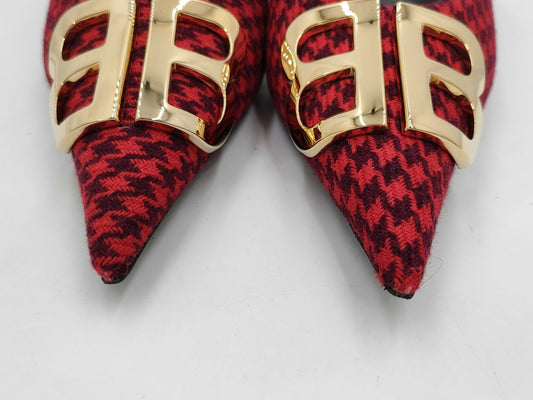 BALENCIAGA logo pumps