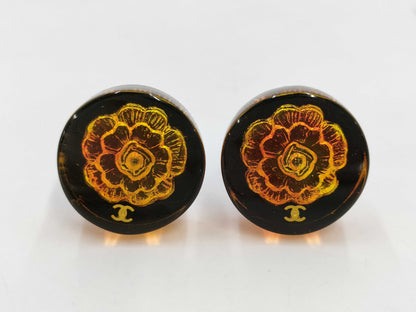 CHANEL Camellia Earrings