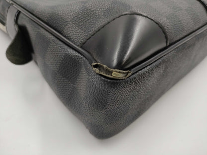 LOUIS VUITTON Damier Graphite Porto Document Voyage Zipper Junk Bag
