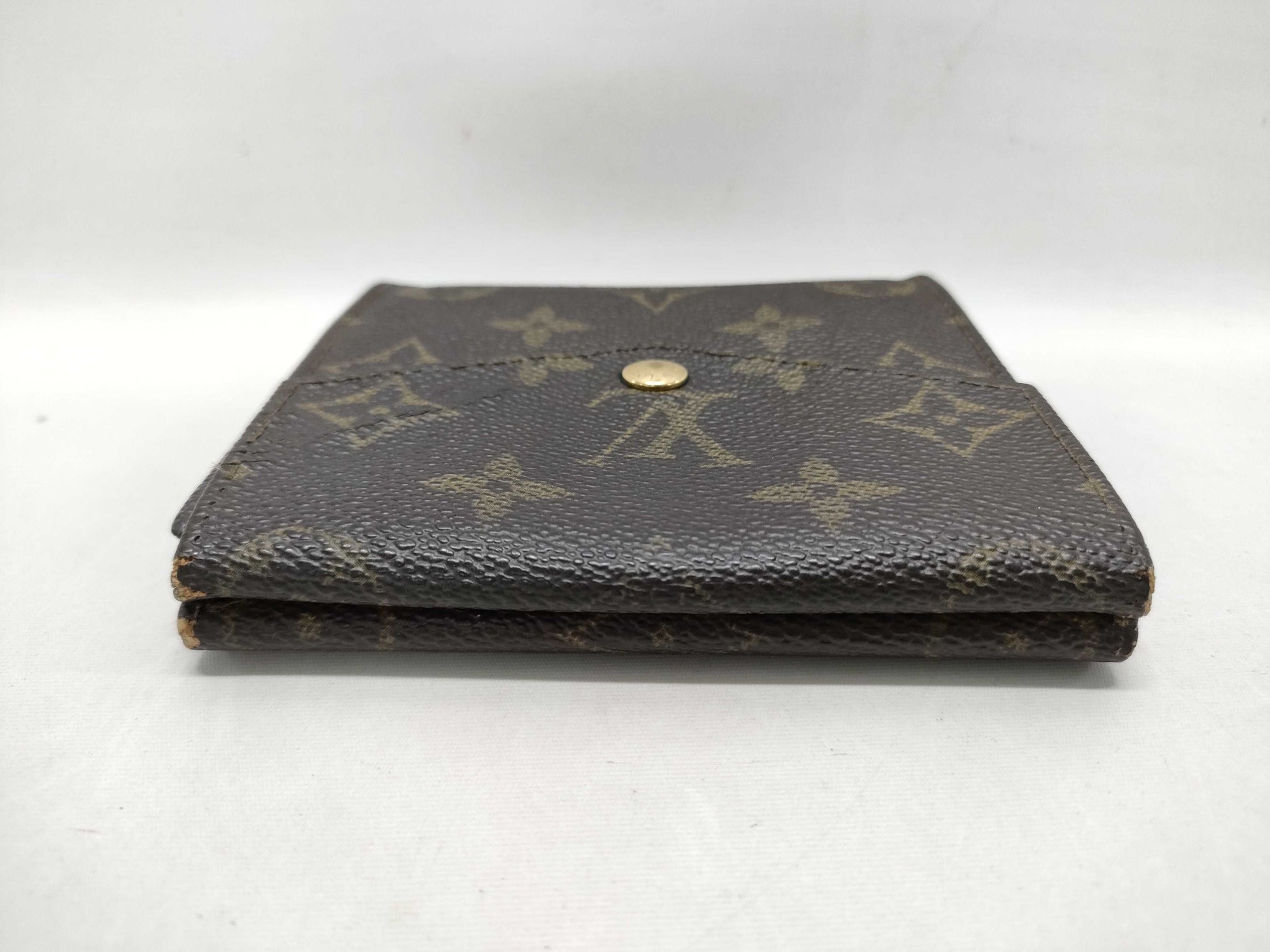 LOUIS VUITTON Monogram Porte Monnaie Bi-E Carte Credit Wallet