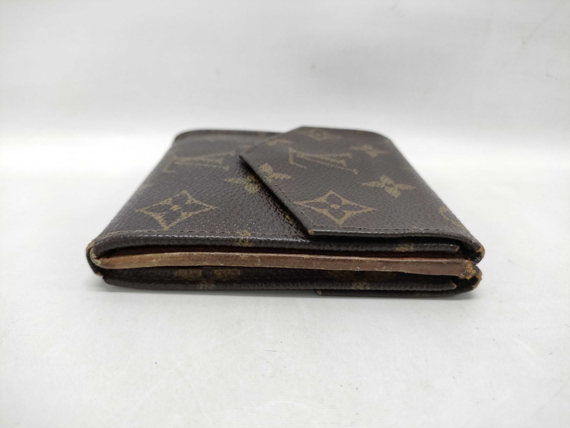 LOUIS VUITTON Monogram Porte Monnaie Bi-E Carte Credit Wallet