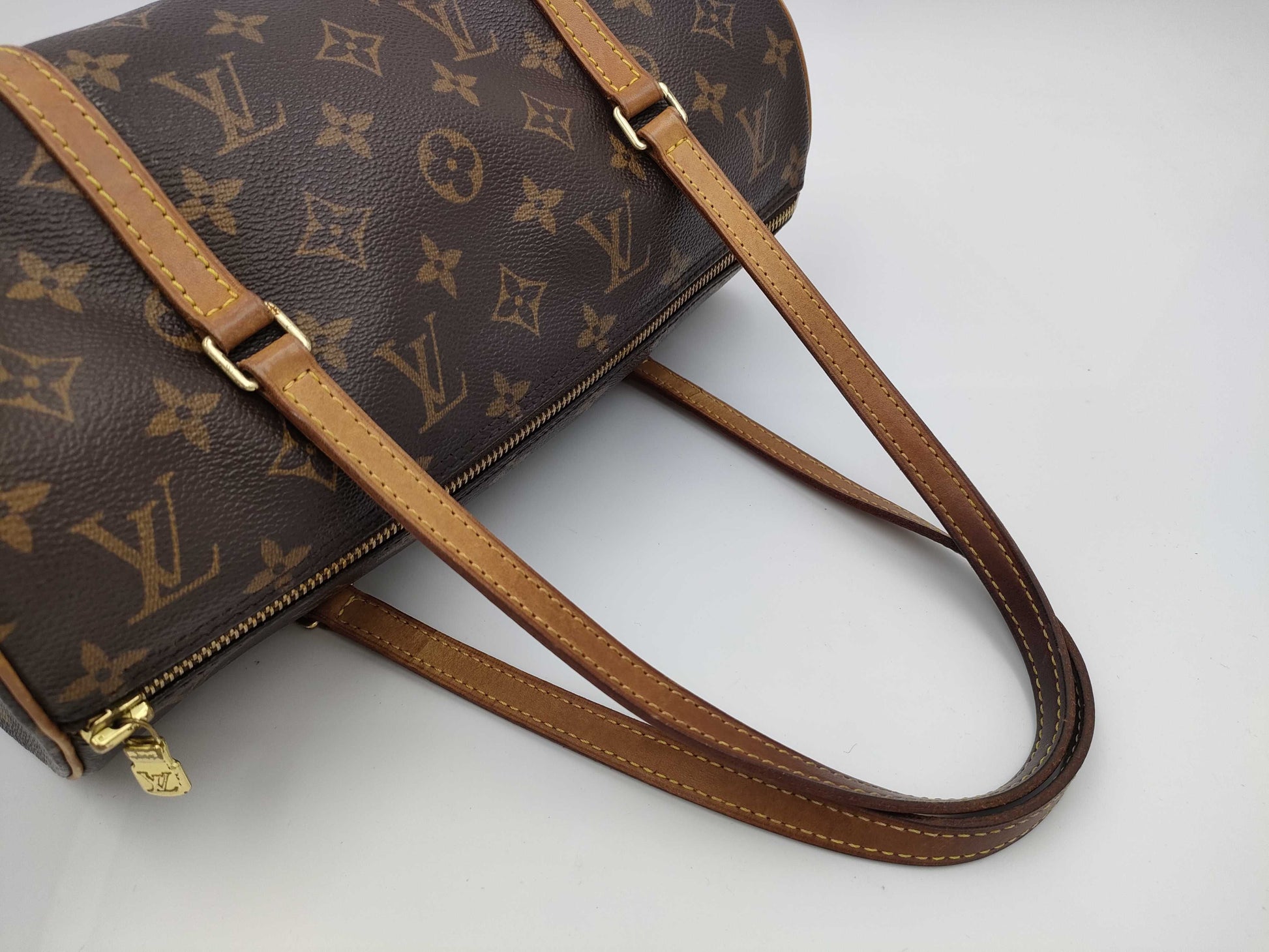 LOUIS VUITTON SP0023 Monogram M51385 Papillon 30 Handbag with Pouch