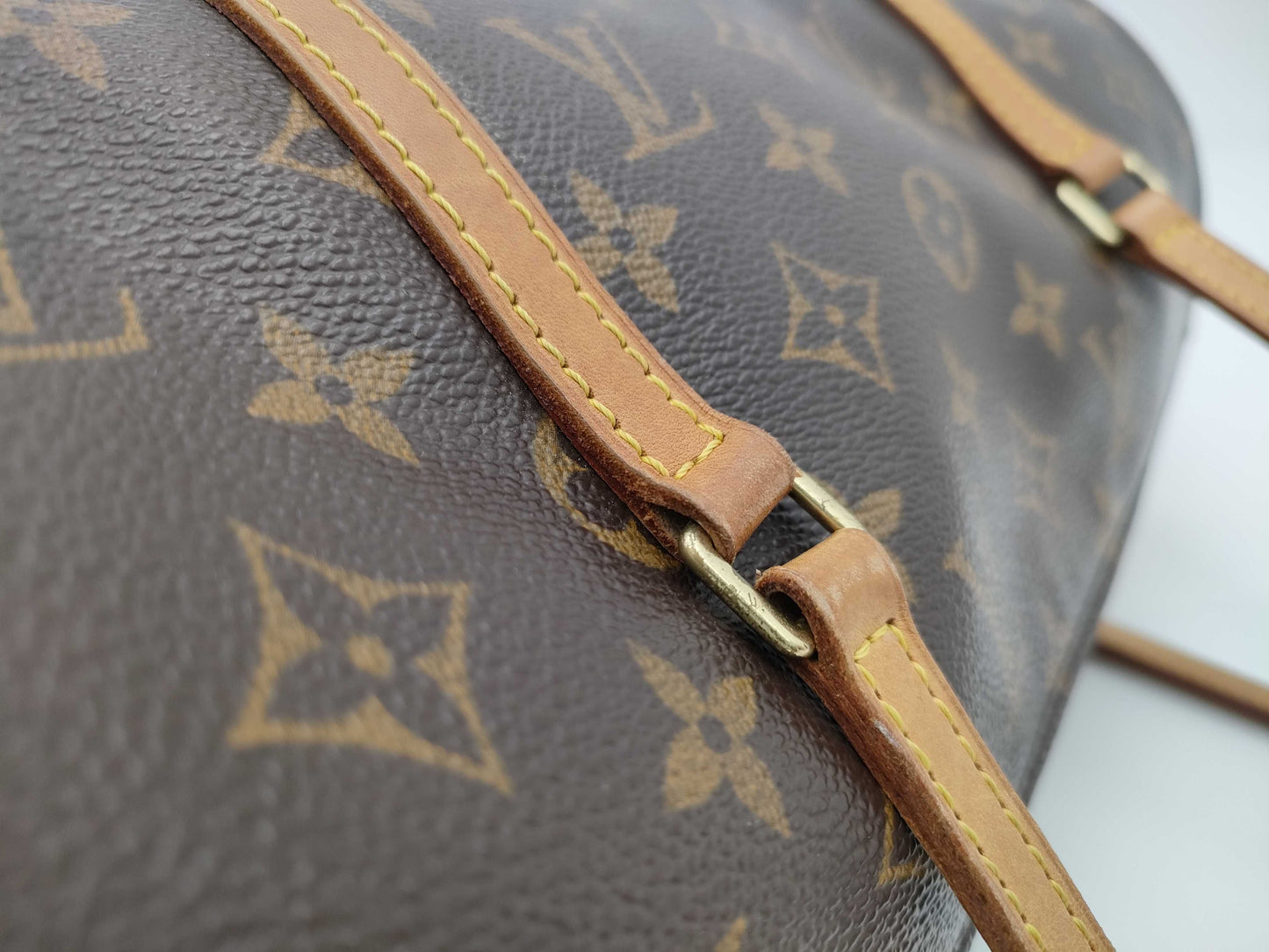 LOUIS VUITTON SP0023 Monogram M51385 Papillon 30 Handbag with Pouch