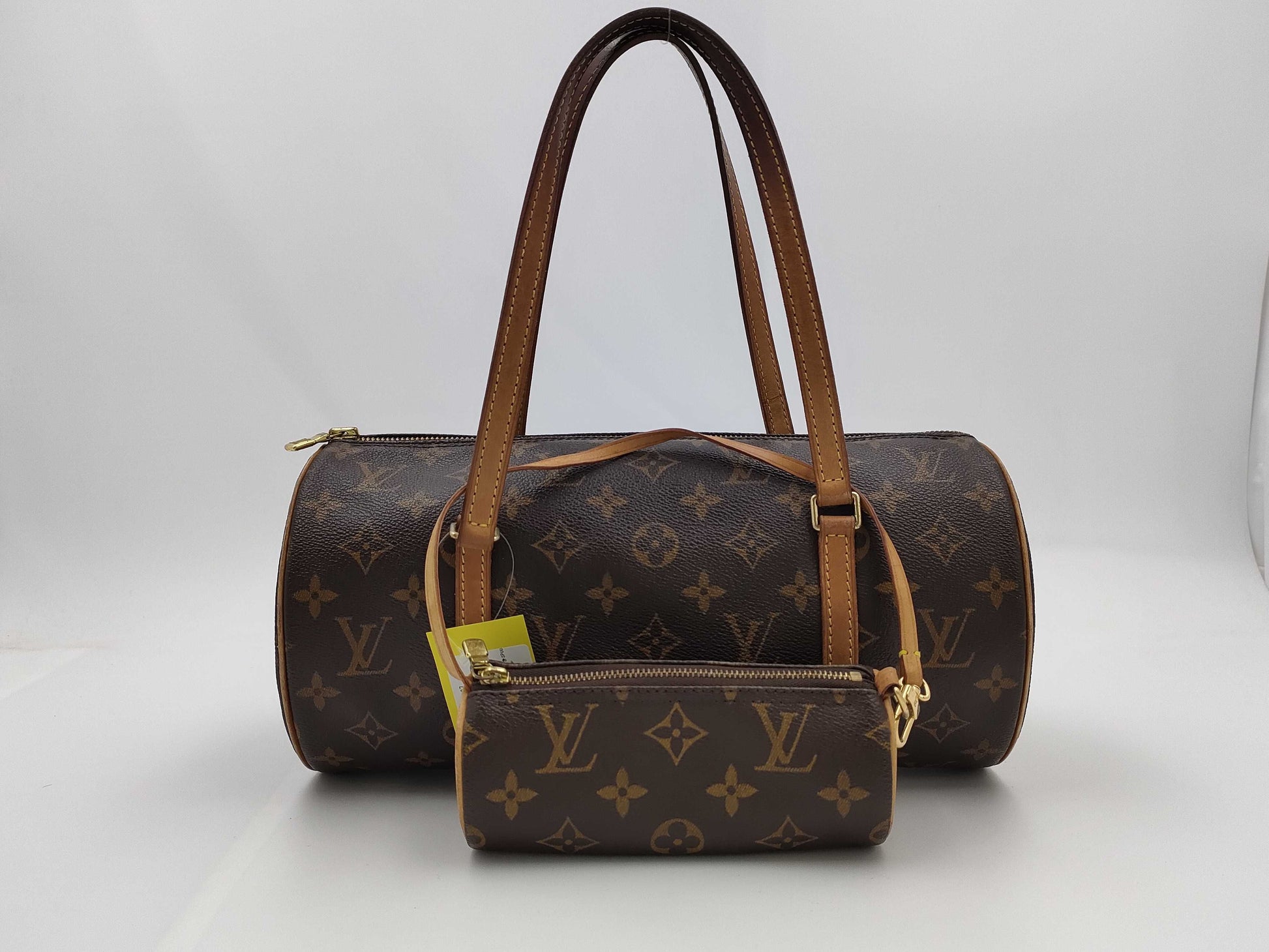 LOUIS VUITTON SP0023 Monogram M51385 Papillon 30 Handbag with Pouch