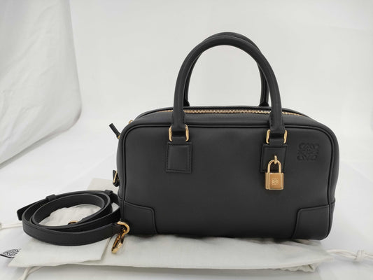 LOEWE Amazona 23 2-Way Handbag Black A039N07X01