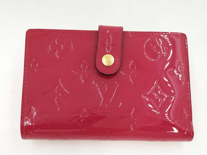 LOUIS VUITTON Vernis Portefeuille Viennois Initial Wallet