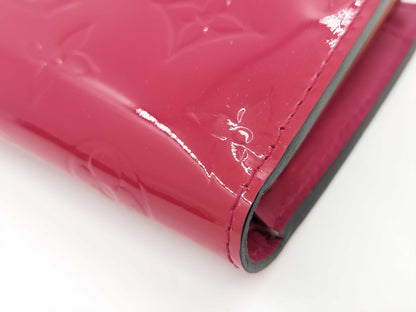 LOUIS VUITTON Vernis Portefeuille Viennois Initial Wallet
