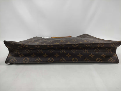 LOUIS VUITTON Monogram Sac Plat Tote Bag